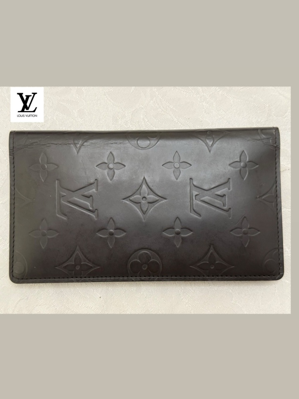 LOUIS VUITTON Monogram Glace Bifold Wallet